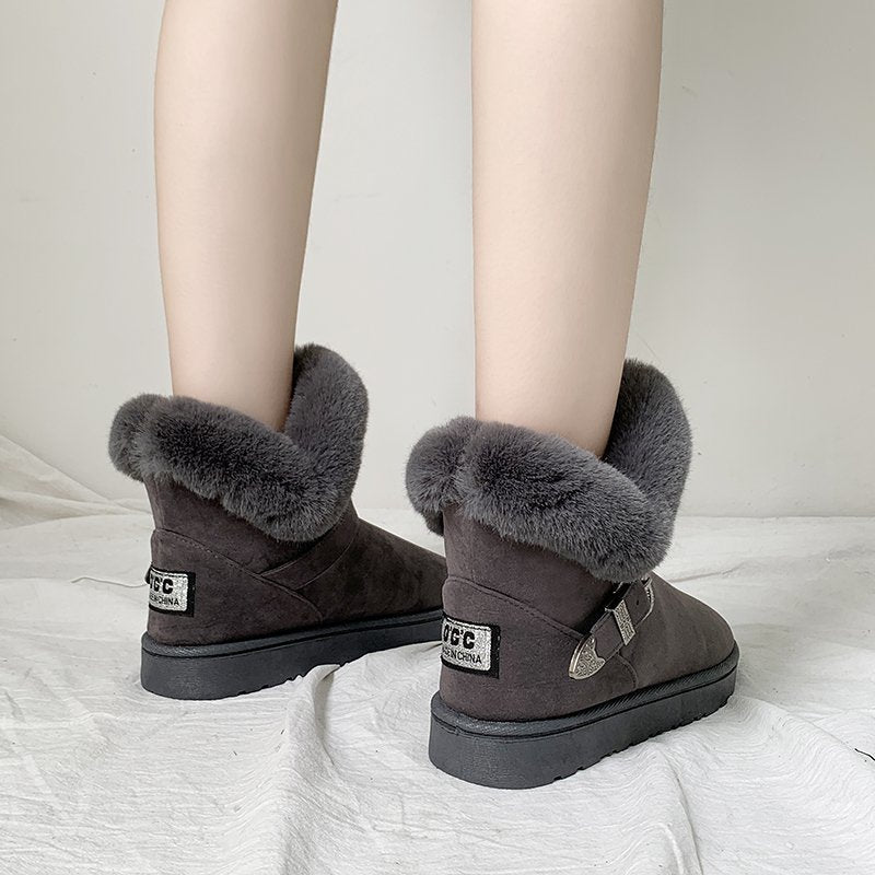 Diourry™ | Luxe half hoge gevoerde winterlaarzen - Afbeelding 5