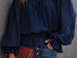 Lunaâ„¢ | Elegante Damesblouse met Lange Mouwen