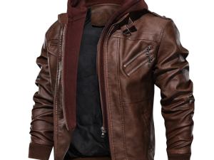 Lumenhof™ | Caco Bruin Leren Jas