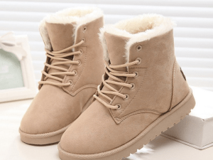 Pradivaâ„¢ | Bont platte hoge comfortabele winterschoenen