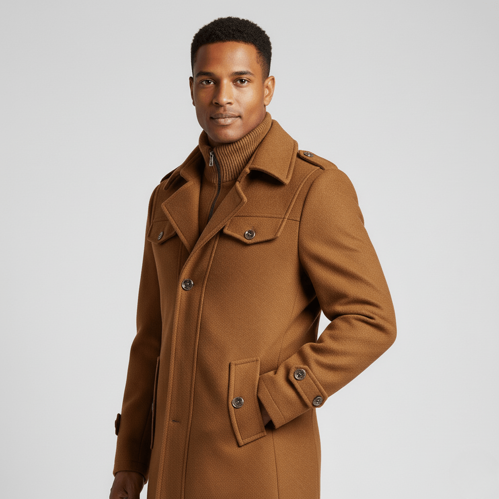 Prime™ | Overjas van scheerwol