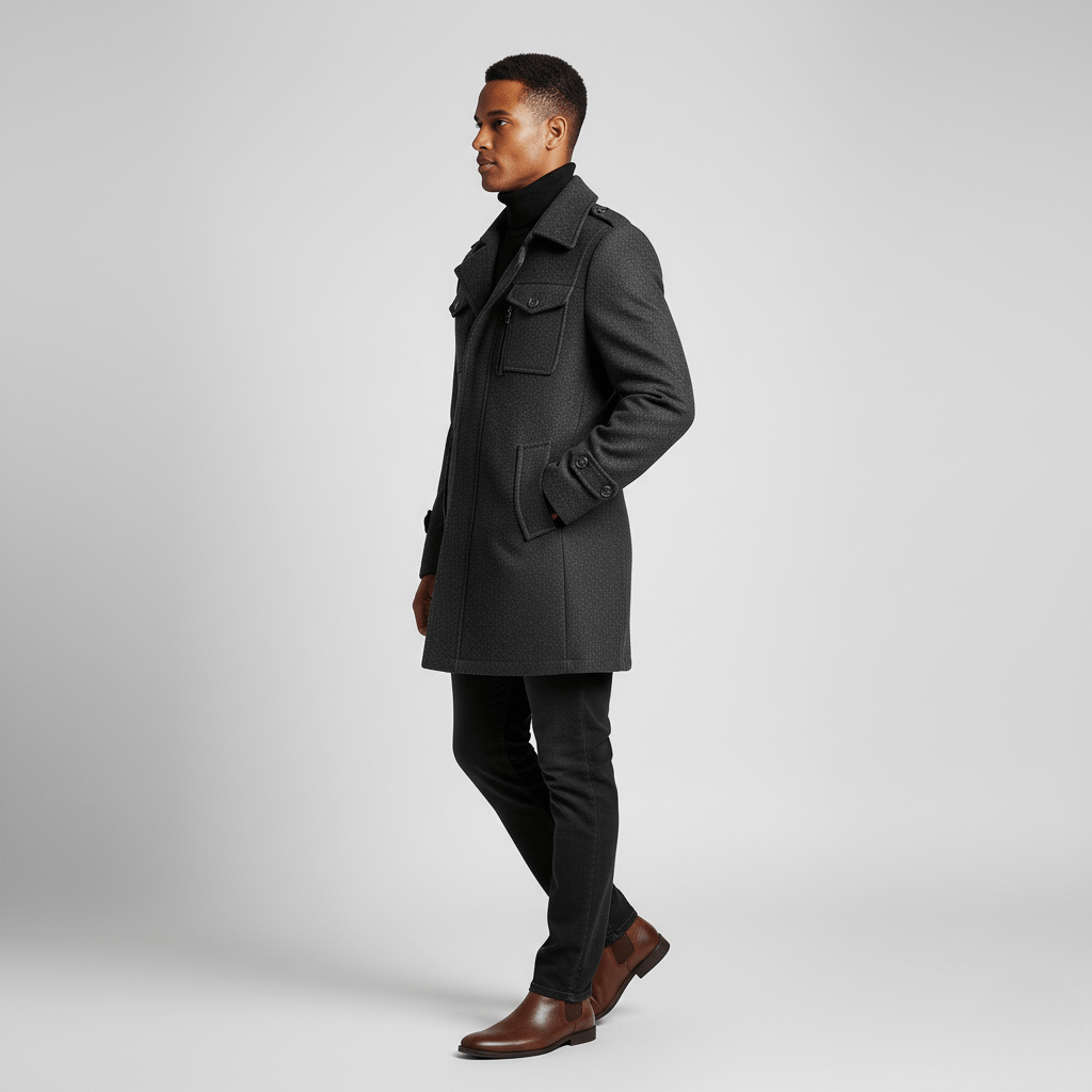 Prime™ | Overjas van scheerwol - Afbeelding 6