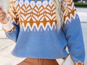 Splendora™ | Trui met geometrische print