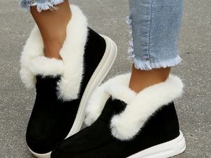 Louissé™ | Trendy instappers met bont en ergonomische zool