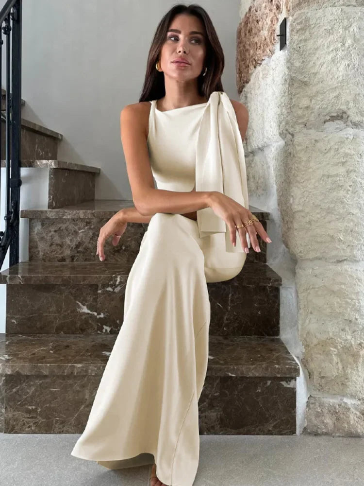 Elora™ | Vloeiende Elegantie Jurk - Afbeelding 2