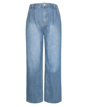 Jamie™ | Relaxed Fit Damesbroek Blauw - Afbeelding 4