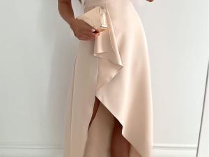 VeraGraceâ„¢ | V-Hals Midi-Jurk