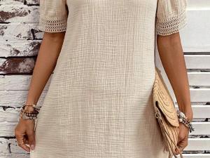 LuxeVibeâ„¢ | Verfijnde Shift Mini-Jurk