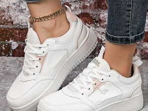 Liviaâ„¢ | Witte Platform Sneakers