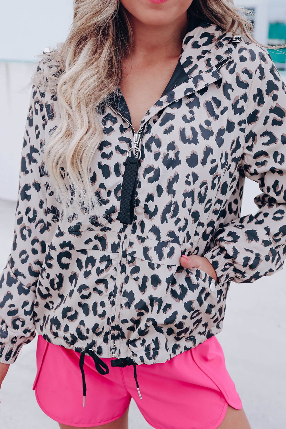 Savara™ | Panterprint Windbreaker met Capuchon - Afbeelding 6