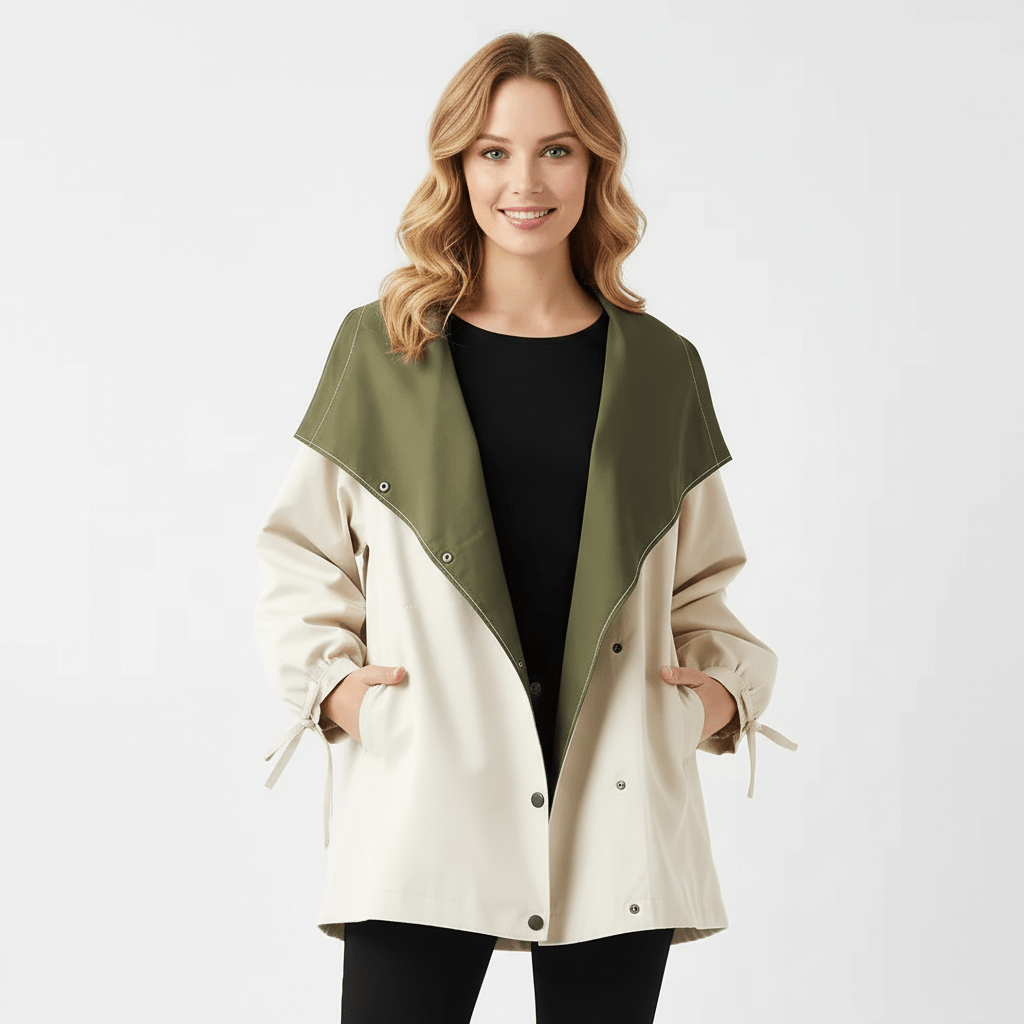 Arlina™ | Middellange Windbreaker