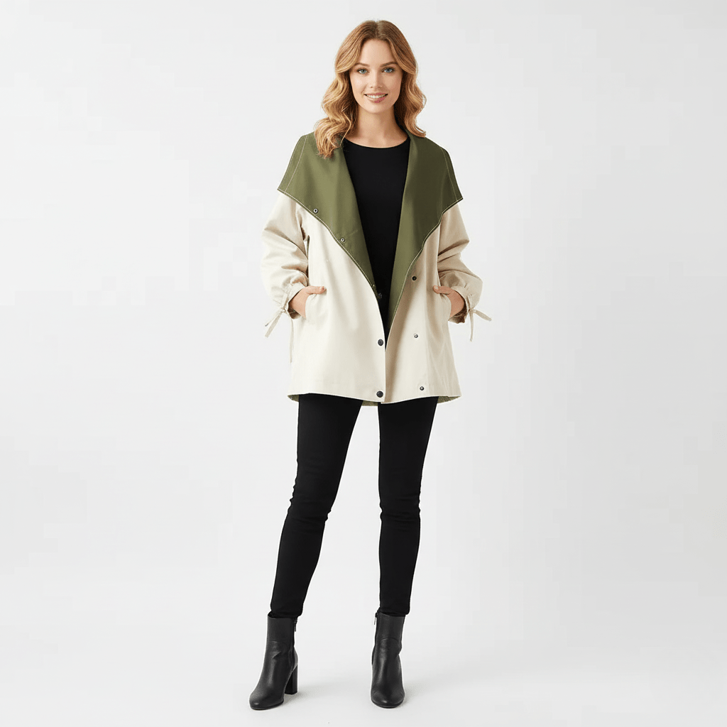 Arlina™ | Middellange Windbreaker - Afbeelding 2