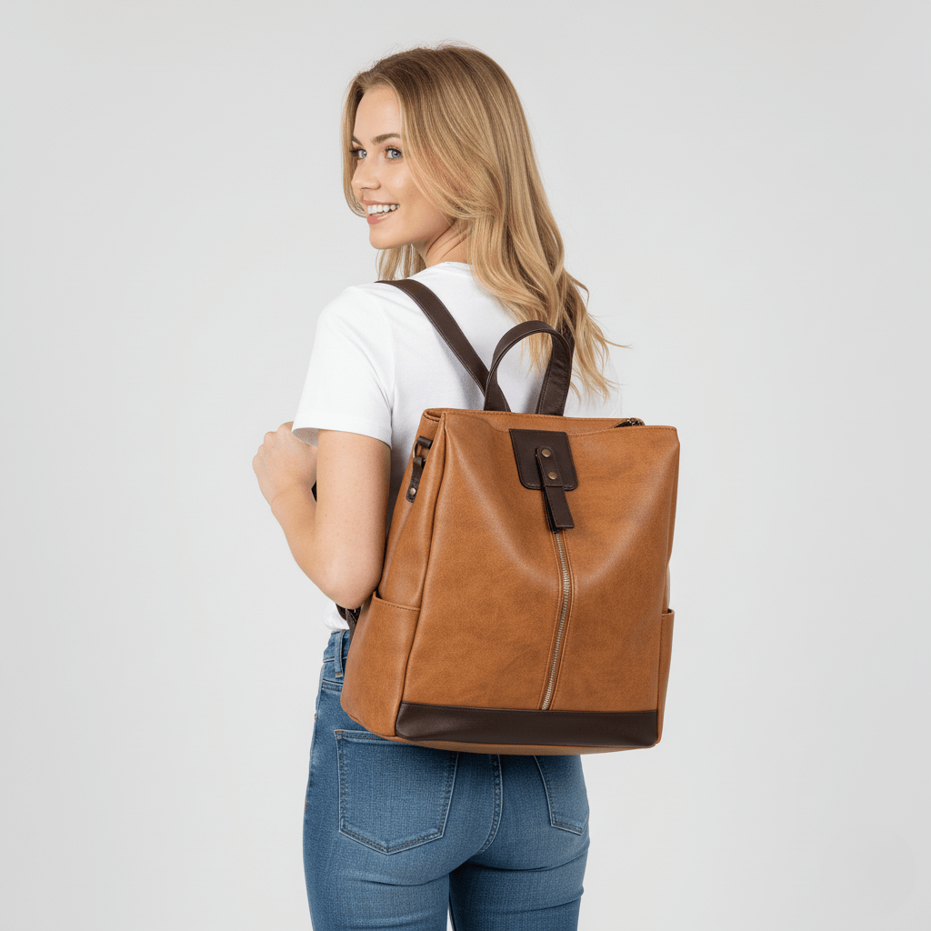 Mila™ | Modieuze Anti-Diefstal Rugzak voor Vrouwen