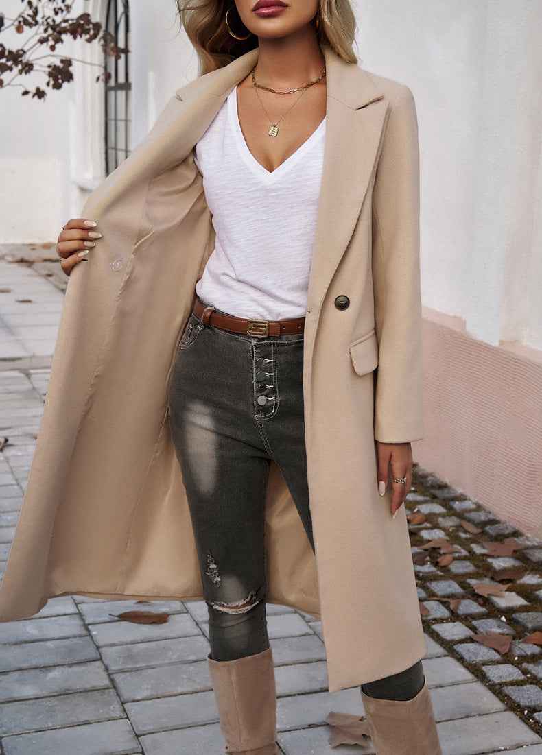 Celina™ | Getailleerde Rechte Damesjas - Afbeelding 7