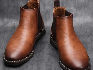Rivanoâ„¢ | Vintage Leren Chelsea Boots