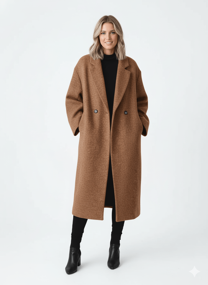 Valérie™ | Multicolor Lange Trenchcoat - Afbeelding 5