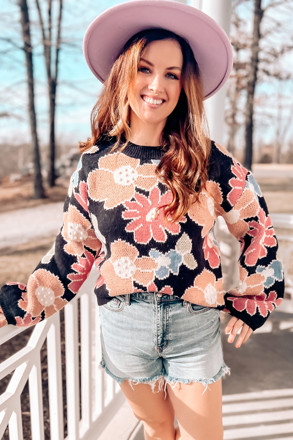 Florencia™ | Multicolor Damestrui met Bloemenpatroon - Afbeelding 8