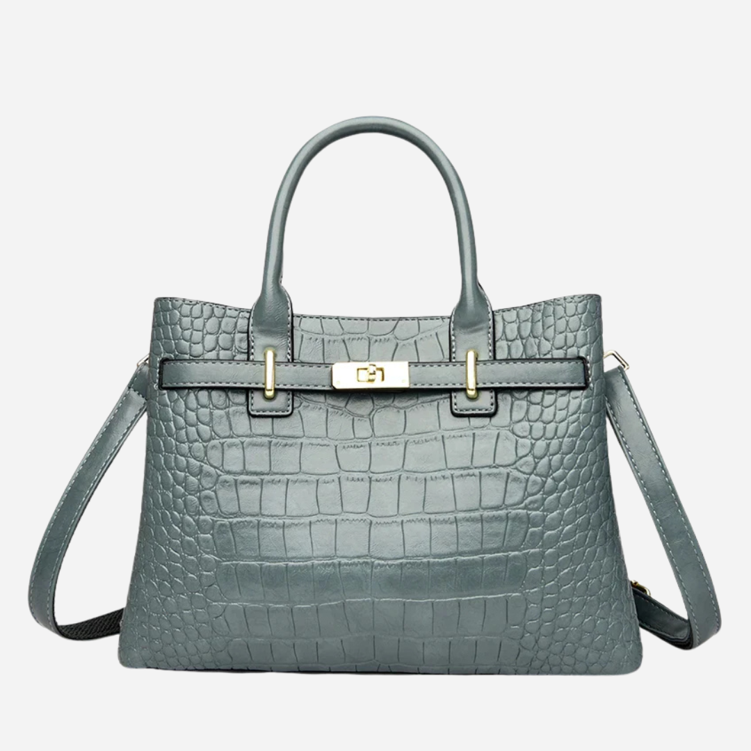 Elara™ | Elegante Handtas met Steenpatroon - Afbeelding 5