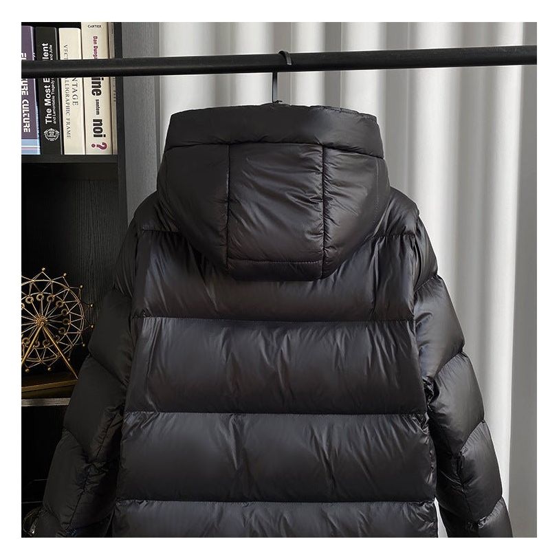 Phoebe™ | Lange Gewatteerde Donsjas met Capuchon - Afbeelding 4