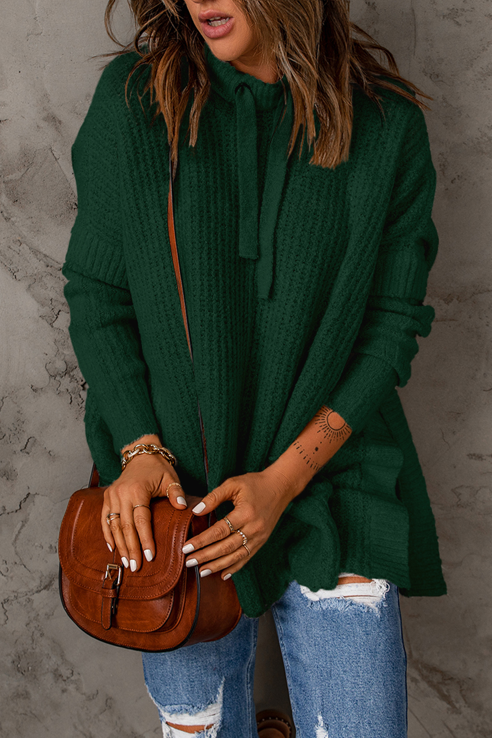 Waffela™ | Damestrui met Capuchon - Afbeelding 2