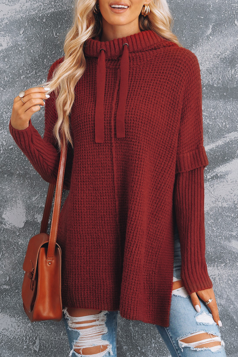 Waffela™ | Damestrui met Capuchon - Afbeelding 5