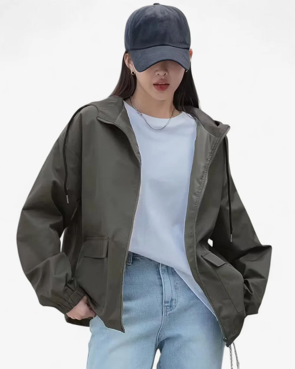 Arden™ | Minimalistische Winddichte Jas met Capuchon - Afbeelding 2